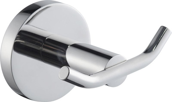 KWC Bademantelhaken, Firmus, Edelstahl, 75x60x69 mm, AP, hochglanz, doppelt, 2000106287