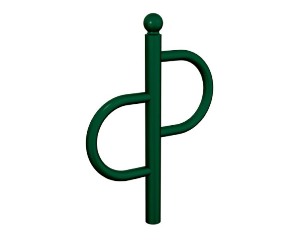 Procity Fahrradbügel Province Tradition, Kugel, RAL 6005, 207403.6005