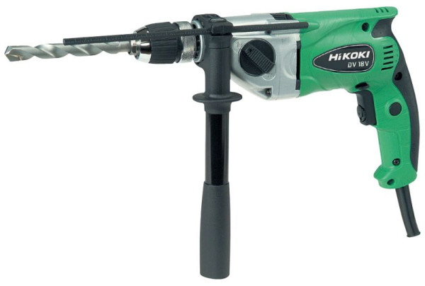HiKOKI Elektronik Schlagbohrschrauber, 690W, 14mm Stahl, DV18V (S) (Transportkoffer), DV18VWUZ