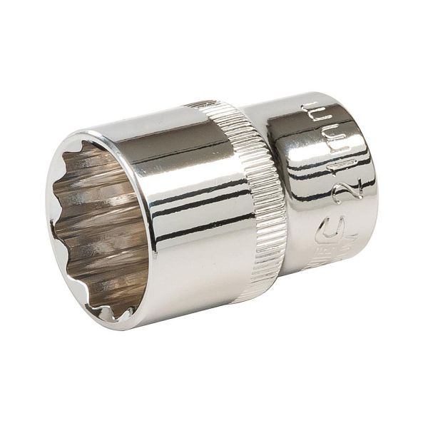 Silverline Doppelsechskant-Steckschlüsseleinsatz, metrisch, 1/2-Zoll-Antrieb, 21 mm, 501751