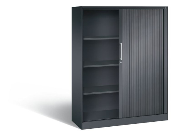 C+P Rollladenschrank Asisto, H1639xB1200xT435mm, Farbe: Schwarzgrau, Bügelgriff, 4 OH, 143011-000 S10036