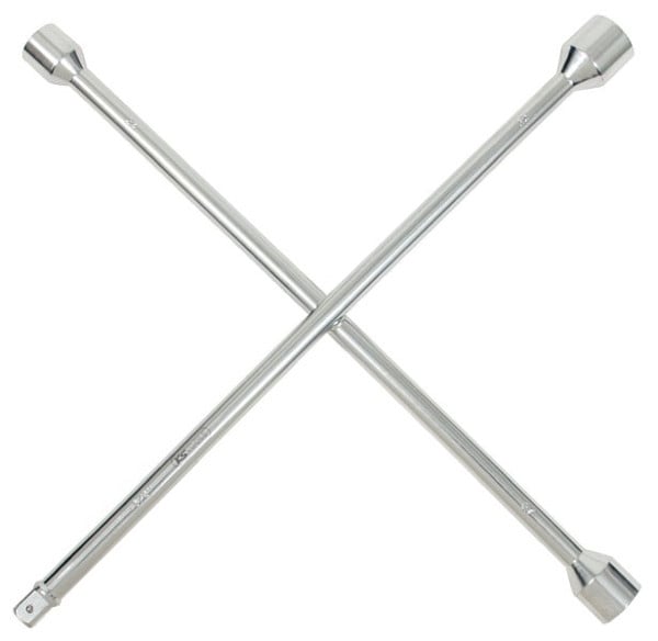 KS Tools Radkreuzschlüssel für LKW, 3/4"x24x27x32mm, 518.1155