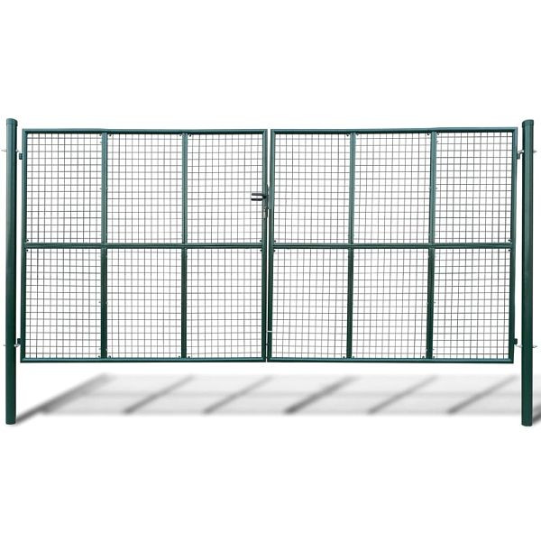 vidaXL Gittertor 415 x 225 cm / 400 x 175 cm, 141392