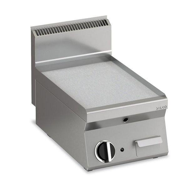 KBS Elektro Grillplatte glatt aus Edelstahl Fläche 396x555mm 1 Heizzone Tischgerät, 10212314