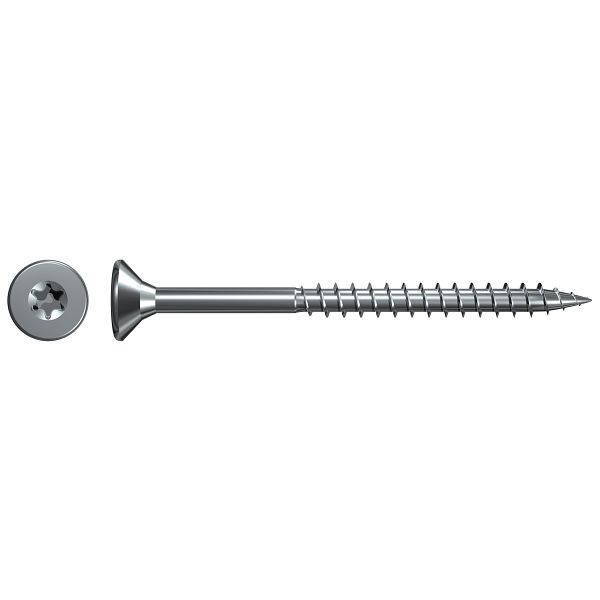 Fischer Classic-Fast II 6,0x180 Senkkopf blauverzinkt Teilgewinde TX, VE: 100 Stück, 551263