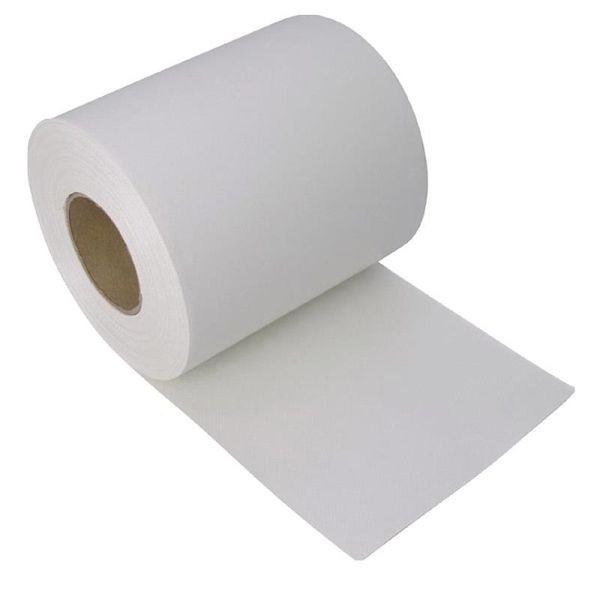 NOOR Sichtschutzstreifen PVC Zaunblende 0,19 x 35m Zaun Farbe weiß (RAL 9010), 15512-5