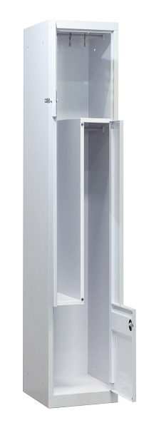 C+P Z-Spind, 1 Abteil, 1800x300x490mm, 7035/7035, 9-8023-102 S10001