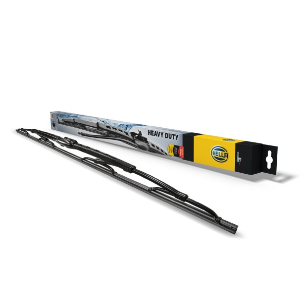 HELLA Heavy Duty Scheibenwischer, HDR70B, mit vormontierter Spritzdüse, für Rechtslenker, 28", 700mm, vorne, 9XW 206 480-851