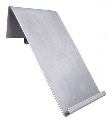 ADB Prospekthalter, passend für Eurolochung (10x10mm / 38x38mm), grau, 23189