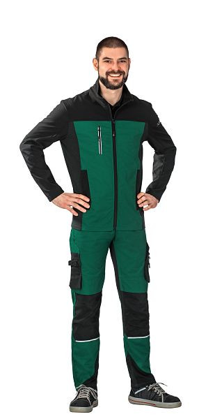 Planam Norit Herren Hybridjacke, grün/schwarz, Größe 24, 6504024