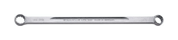 STAHLWILLE Doppelringschlüssel Nr.220aSP Spline Größe 16 x 18 1/2 x 9/16 " Länge 290 mm, 41161618