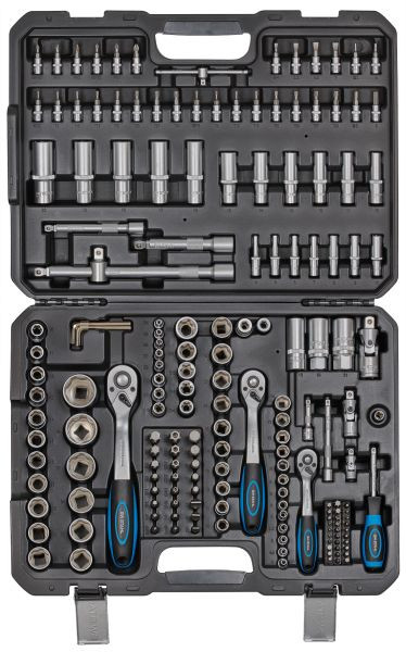 SW-Stahl Steckschlüsselsatz, 1/4", 3/8", 1/2", 184-teilig, 07784L