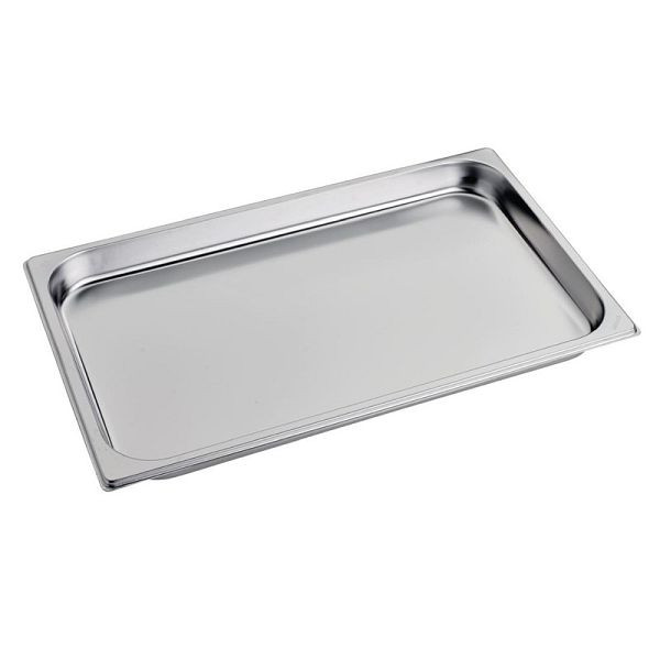 Gastro M Edelstahl GN-Behälter 4cm GN1/1, verstärkte Kanten, GR724