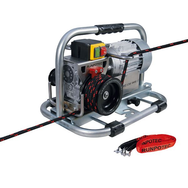 Runpotec Spillwinde CW 800 E, mit bei­liegendem Gurt, 10148, 9120045475715
