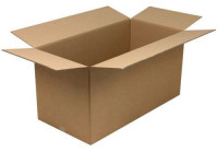 Produktbild von TransPak Wellpapp-Faltkarton 2-wellig, Innenmaß 1000 x 500 x 500 mm, Qualität 2.40BC, VE: 15 Stück, 299391 TransPak Wellpapp-Faltkarton 2-wellig, Innenmaß 1000 x 500 x 500 mm, Qualität 2.40BC, VE: 15 Stück, 299391