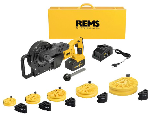 REMS Rohrbieger Curvo 22V Set 3/8 - 7/8'', 580066 R220