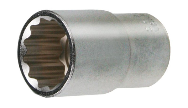SW-Stahl Steckschlüsseleinsatz, 1/2", Zwölfkant, 16 mm, 05640-16
