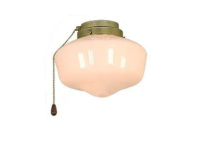CasaFan Deckenventilator Leuchte 1 Messing poliert, 10251