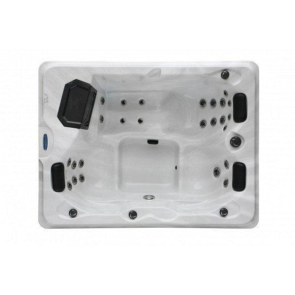 Sanotechnik Outdoorpool DIABLO sterling silver 210x160x80 cm, SPA56