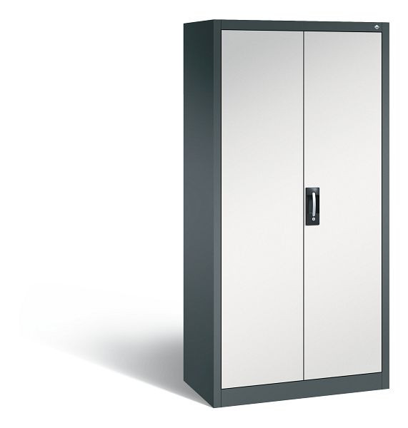 C+P Werkzeugschrank Acurado, H1950xB930xT500mm, Farbe: Anthrazitgrau / Lichtgrau, Muldengriff, 8921-311 S10321