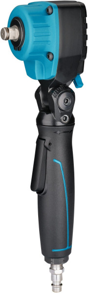 Hazet Twin Turbo Schlagschrauber, Lösemoment maximal: 550 Nm, Vierkant massiv 12,5 mm (1/2 Zoll), Hochleistungs-Doppelhammer-Schlagwerk, 9012ATT