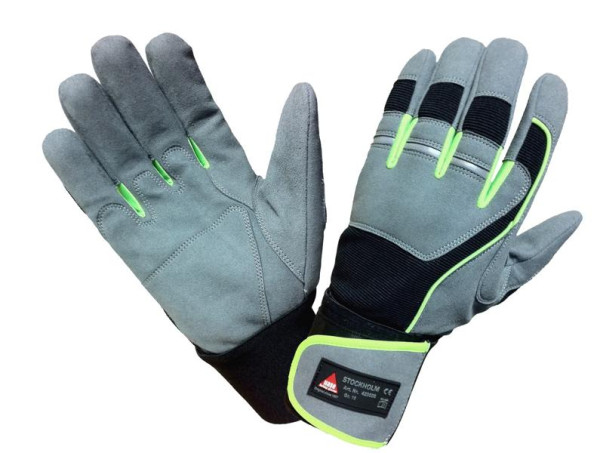 Hase Safety STOCKHOLM, Montagehandschuh, High-Quality Velcro, Spandex, Größe: 11, VE: 10 Paar, 423000-11