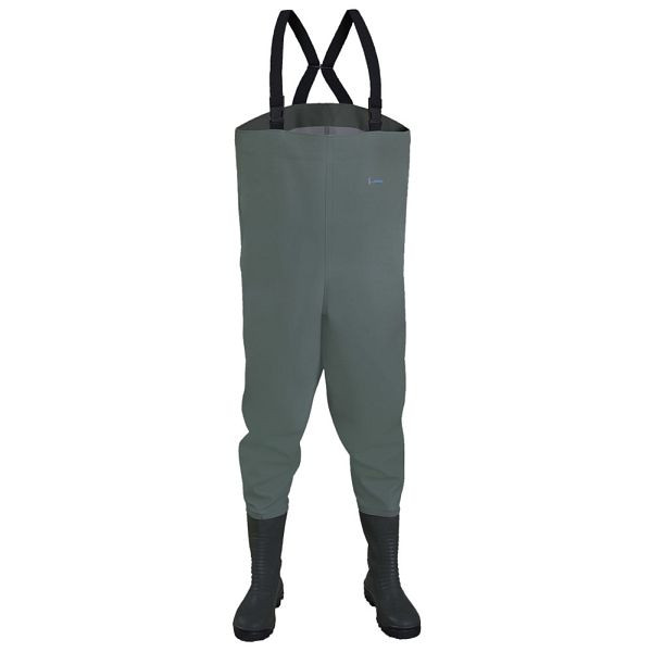 Dönges Wathose mit S5 Sicherheitsstiefel, Größe 47, 256318