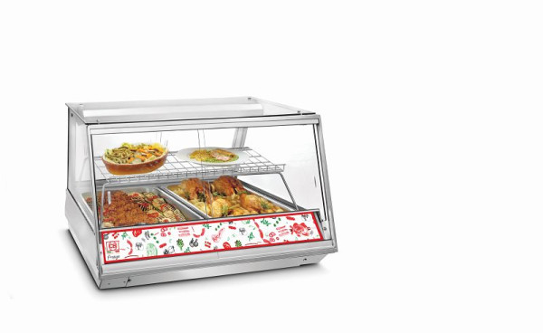 CB Italy ventilierte Tisch-Warmhaltevitrine, Prestige, Selbstbedienung SELF 2076 VS, 14100428