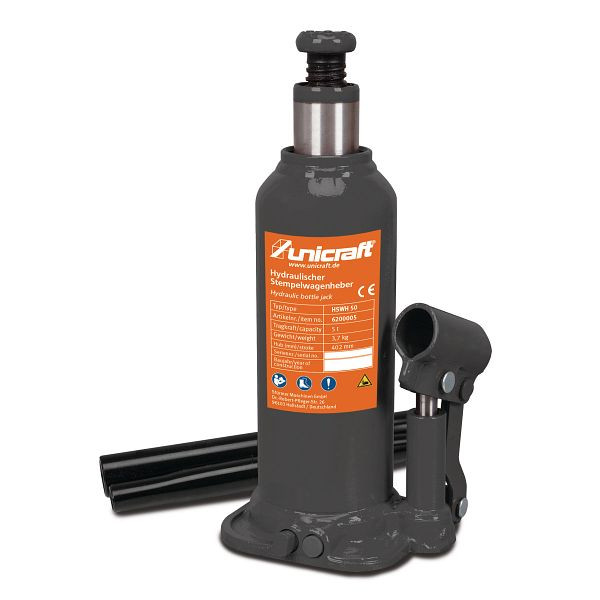 Unicraft Hydraulischer Stempelwagenheber HSWH 50, 6200005