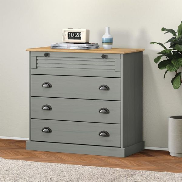 vidaXL Kommode VIGO 80x40x76 cm Massivholz Kiefer, 353162