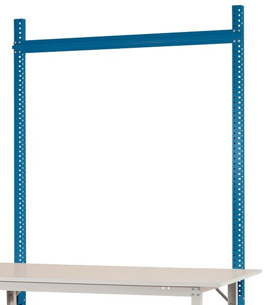 Manuflex Aufbauportal ohne Ausleger in Brillantblau RAL 5007, für PACKPOOL Standard mit Breite von 1750 mm, AS1641.5007