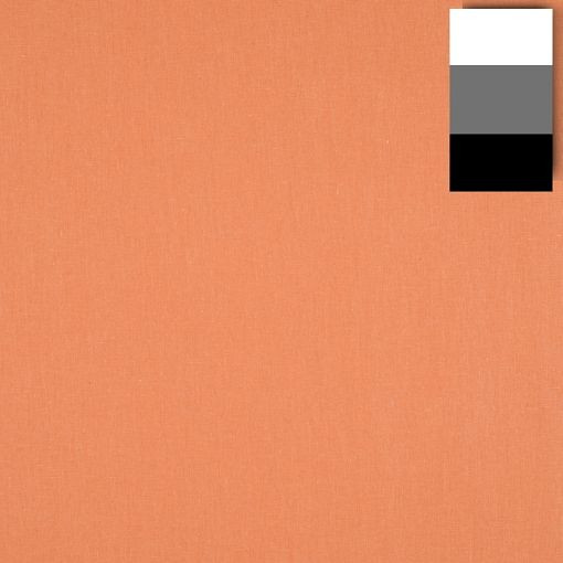 Walimex Stoffhintergrund 2,85x6m, lachs/orange, 1019504