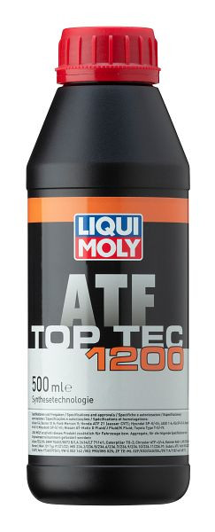 LIQUI MOLY Getriebeöl Top Tec ATF 1200, Dose Kunststoff, VE: 0,5 Liter, 3680