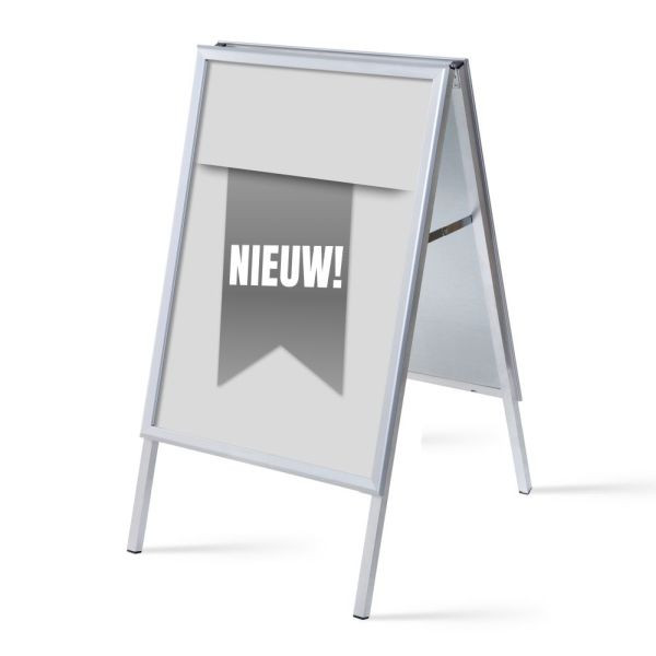 Showdown Displays Kundenstopper A1 Komplettset Neu Grau Niederländisch, ZPA1G32MEI228