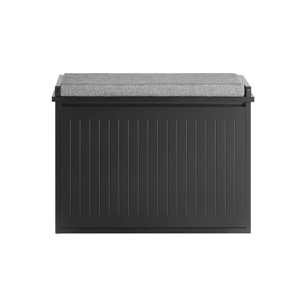 SoBuy Schuhbank mit einer Tür Schwarz 62x25x46 cm, Funktional, FSR98-SCH