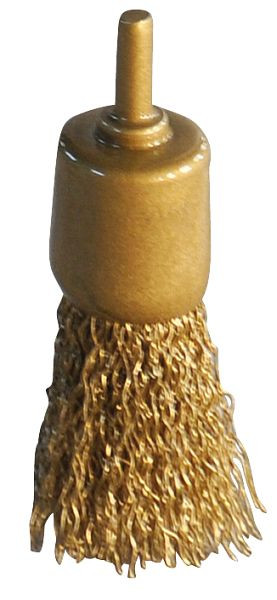 KS Tools BRONZEplus Pinselbürste, Draht, gewellt, Durchmesser 26 mm, 963.9595