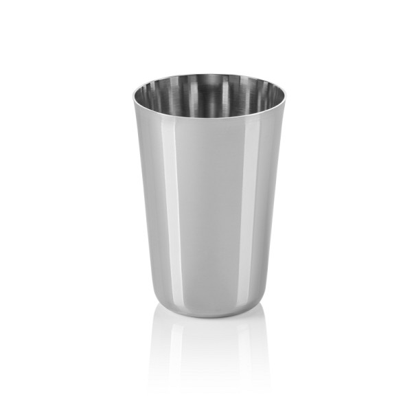WAS Cup Set, 0,4 L, Ø 8 cm, Höhe 11,5 cm, silber, VE: 4 Stück, Chromnickelstahl, 1537040