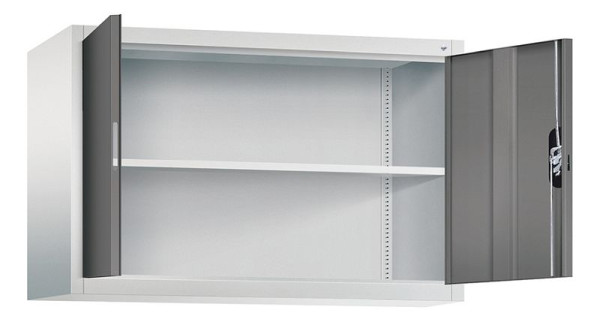 C+P Aufsatzschrank Acurado, H790xB1200xT400mm, Farbe: Lichtgrau / Vulkangrau, Muldengriff, 9465-000 S10155