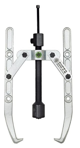 KUKKO 2-armiger Universal Abzieher mit verstellbarer Spanntiefe und Hydraulikspindel, Spannweite außen: 400 mm, 208-2-B