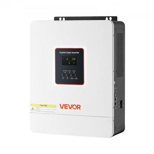 VEVOR Hybrid-Wechselrichter 4000W 24V DC auf 230V AC, mit 120A MPPT-Solarladeregler, WLAN, für Blei-Säure/Lithium-Batterien, LWNKYTJGP2308WYMP001V7