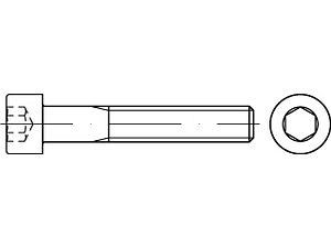 Zylinderschrauben DIN 912 A 4 M 16 x 280 VE=S