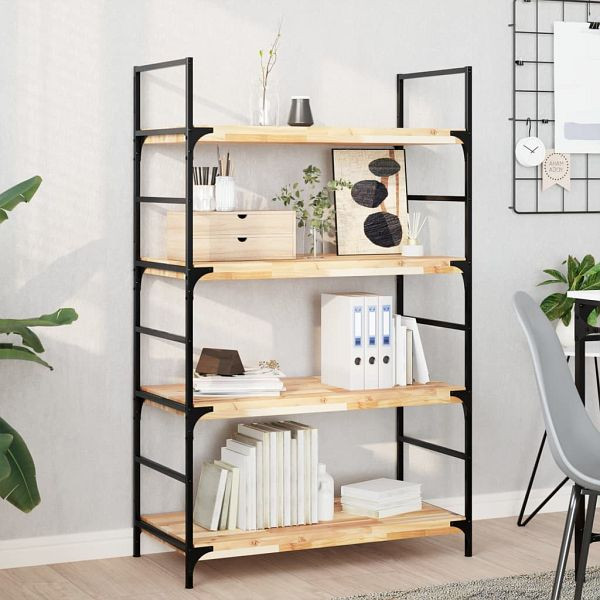 vidaXL Schweberegale 3 Stück 100x40x4 cm Massivholz Akazie Unbehandelt, 3279481