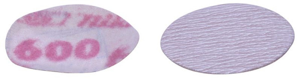 SW-Stahl Schleifpapier, ø 75 mm, Körnung 600, VE: 10 Stück, S3293-75/600