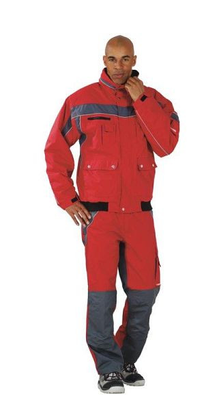 Planam Plaline Winterblouson, rot/schiefer, Größe XXL, 2597060