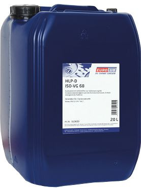 Eurolub HLP-D ISO-VG 68 Hydrauliköl, VE: 20 L, 513020