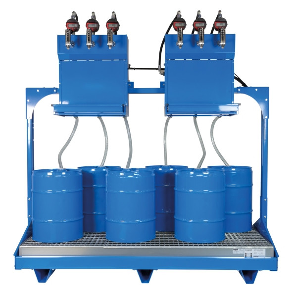 Rapid Ölabgabeset, Geräteträger, elektrisch, 6 x 60 l, 22 313