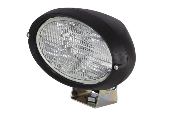 HELLA Halogen-Arbeitsscheinwerfer, Oval 100, 24/12V, Anbau/Schraubanschluss, schwenkbarer Montagebügel, Nahfeldausleuchtung, 1GA 996 361-421