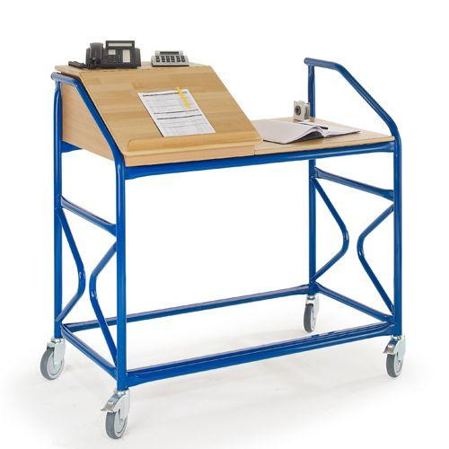 Rollcart Stehpult breite Ausführung ohne Böden (1230x690), Tragkraft: 100 kg, 09-5070