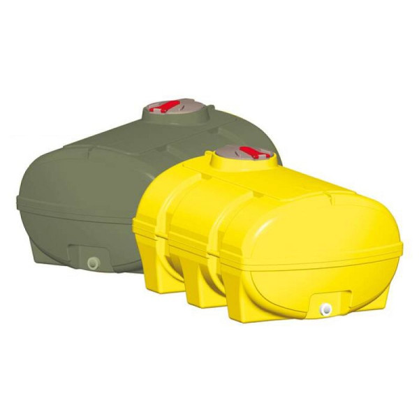 Stein HGS Vielzweckfass, 4000 Liter grün, 2890x1710x1210mm, ohne Schwallwände, 14690