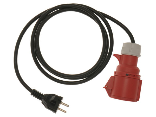 Metrel Netzkabel 1-phasig auf 3-phasig CEE 16 A, 2m, A 1633, 20692125